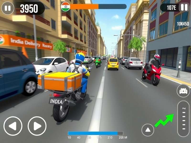 Express Delivery Racer Indian festival event screenshot